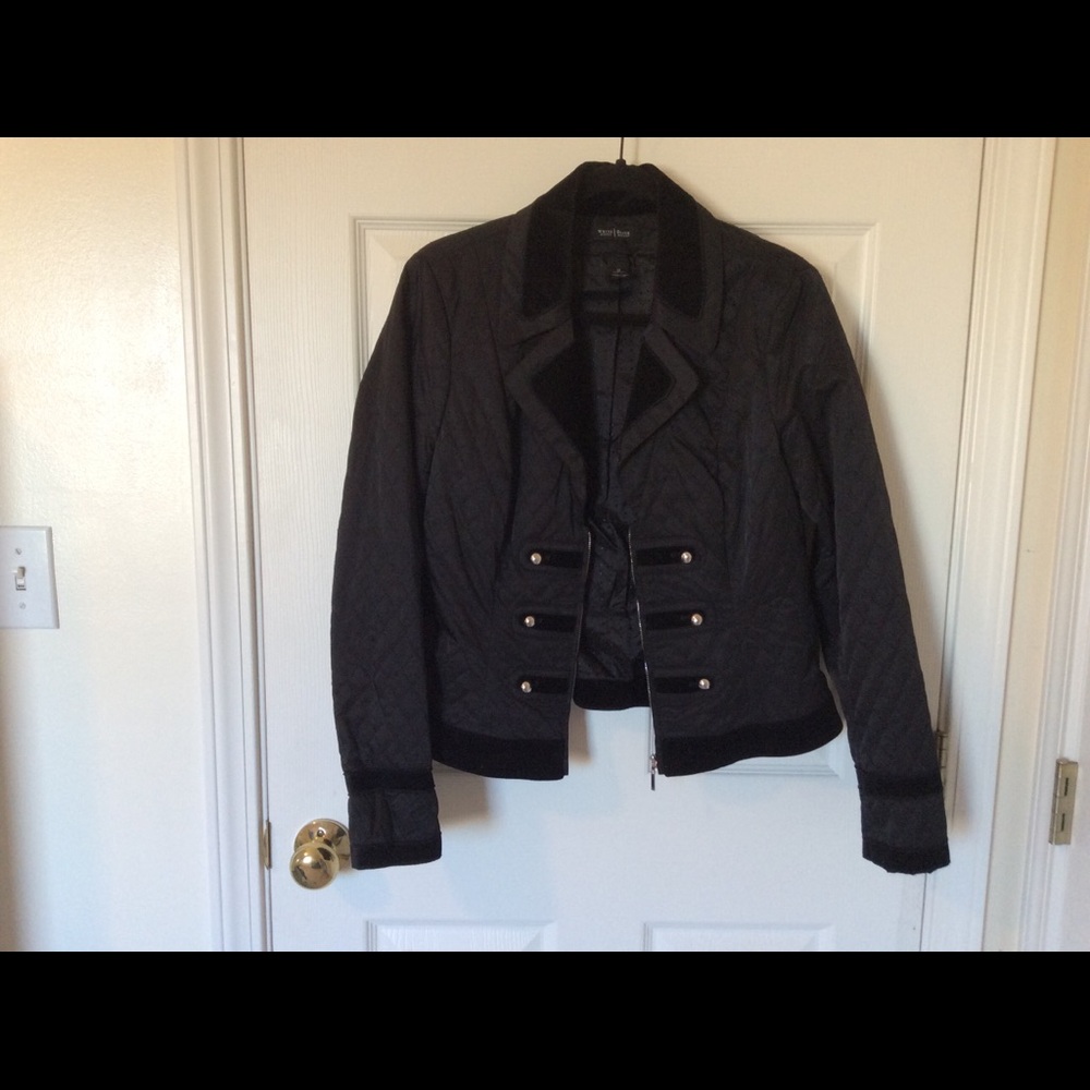 A black women’s jacket